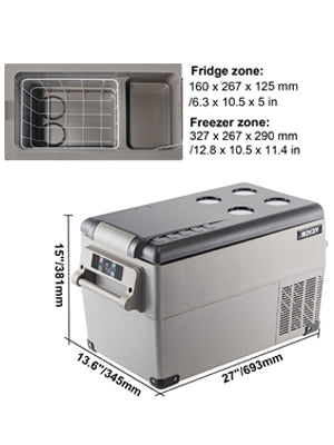FrostMate Go™ — Portable Travel Fridge & Freezer