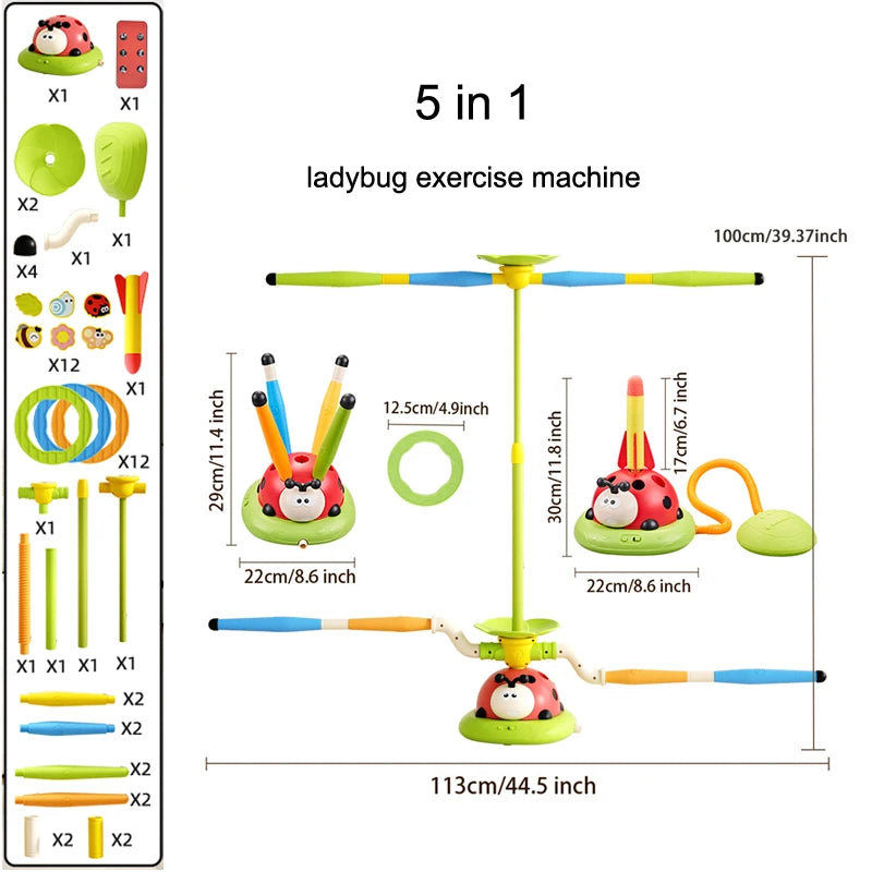 πβ¨ Ladybug FunSport 5-in-1 Adventure Toy