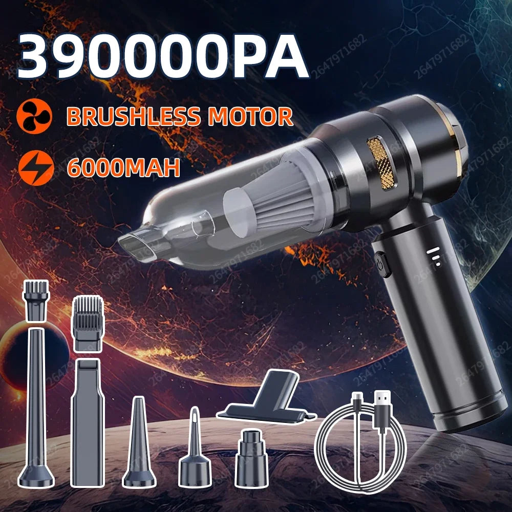 SUITU TurboClean Pro β Handheld Car & Home Vacuum Cleaner ππ