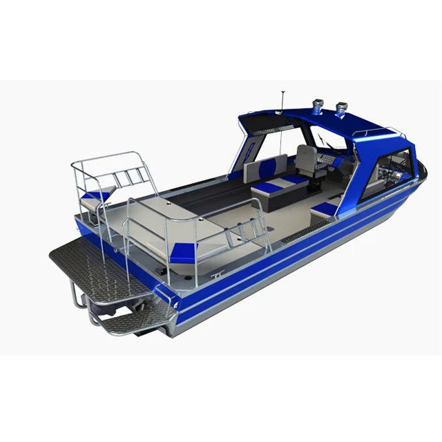 🚤✨ Kindle Explorer 23 – Classic 2-Person Aluminum Jet Boat