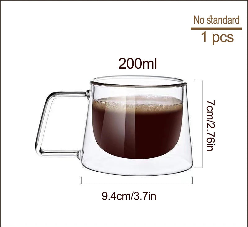 ClearNest™ – Double-Wall Glass Mug