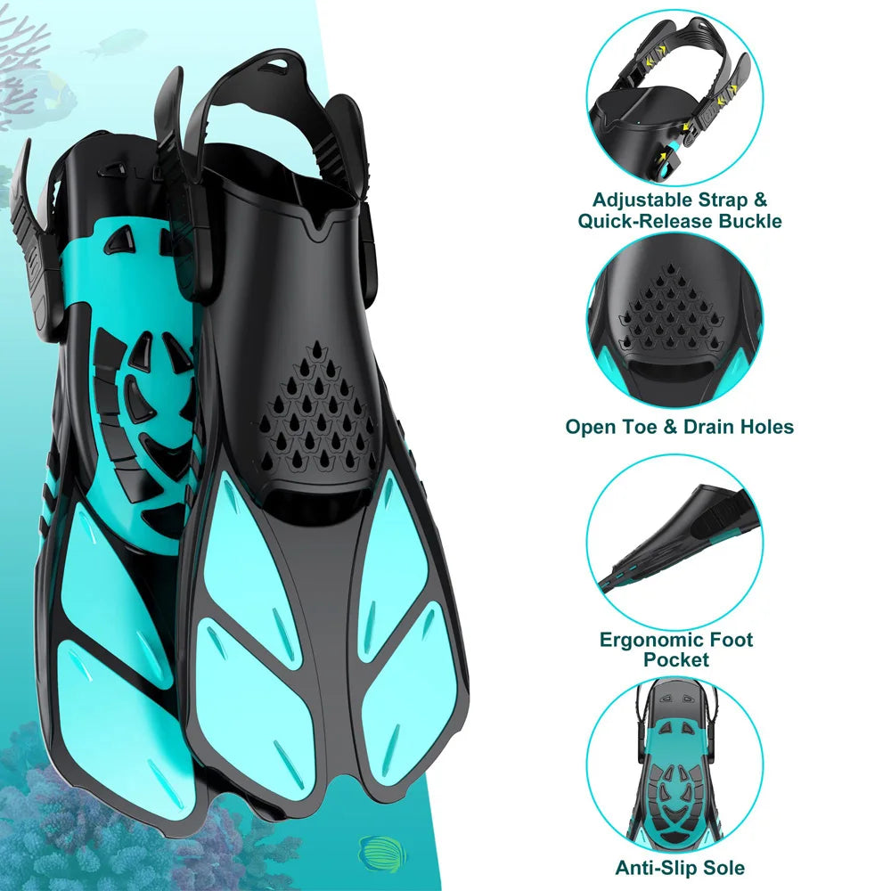 Aqua Vista Pro — 3-in-1 Snorkeling Adventure Set
