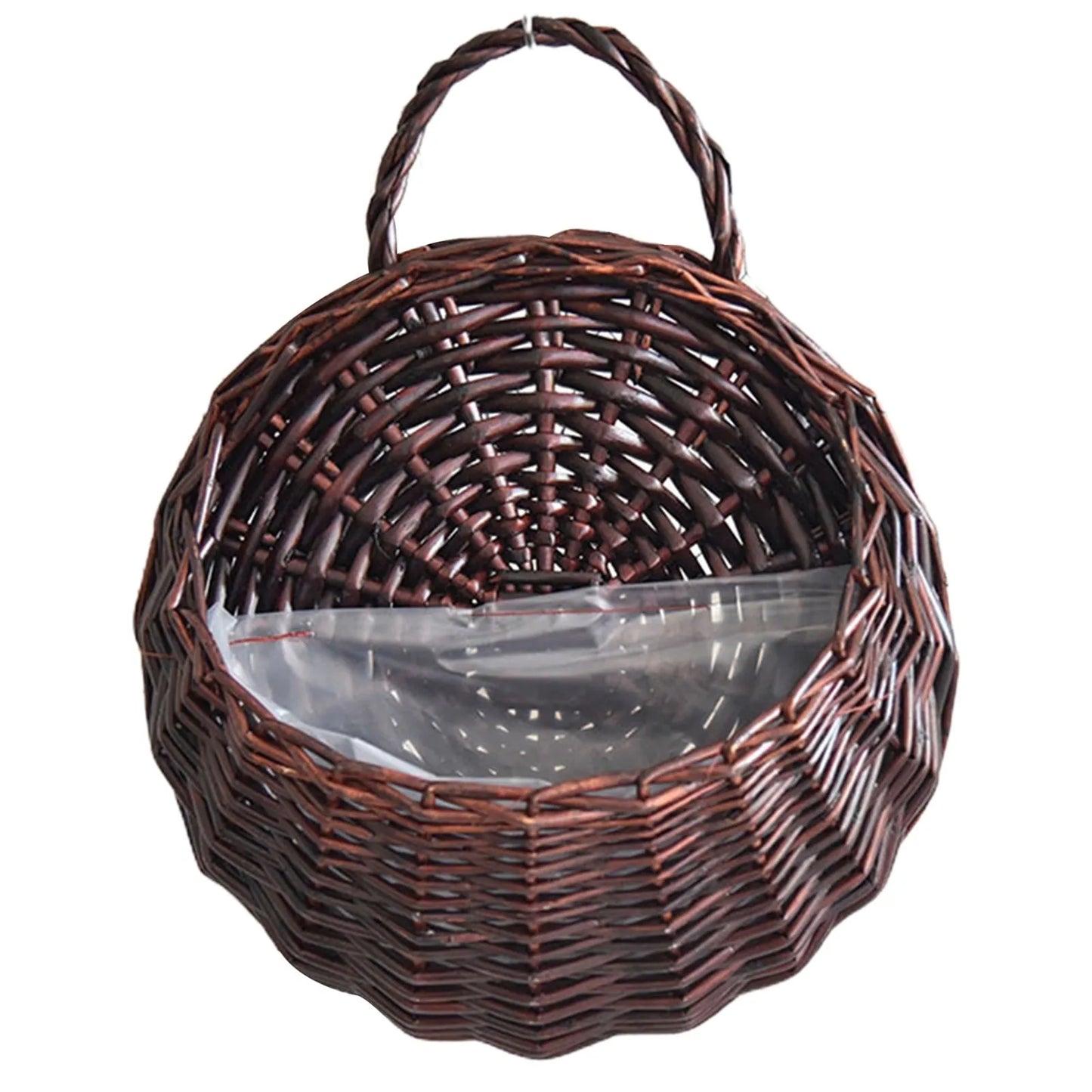 "BloomNest™ – Handwoven Hanging Flower Basket"