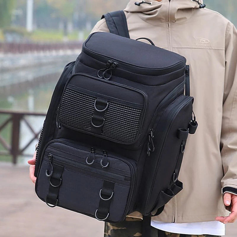 Fish Pro™ 50L Tactical Fishing Backpack