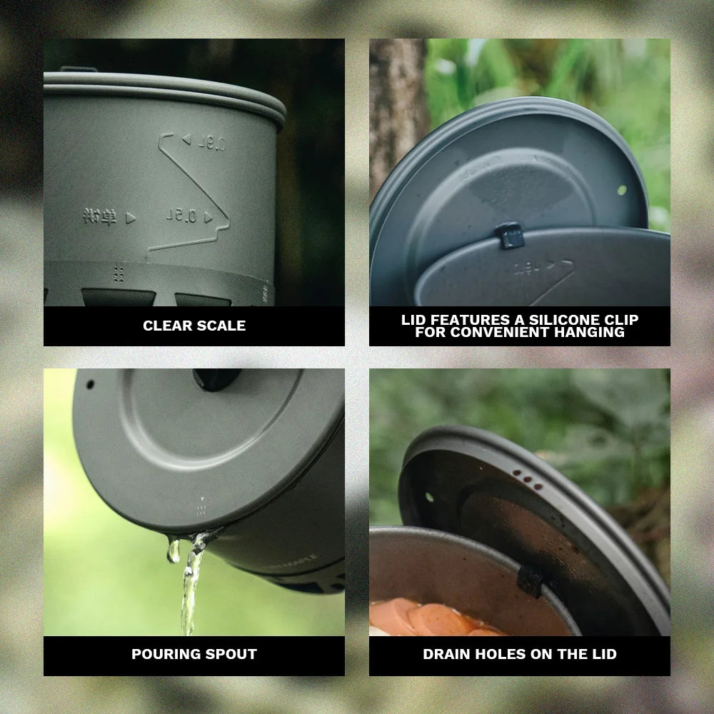 💡 Product Name: BlazeNest™ – Ultralight Camp Pot