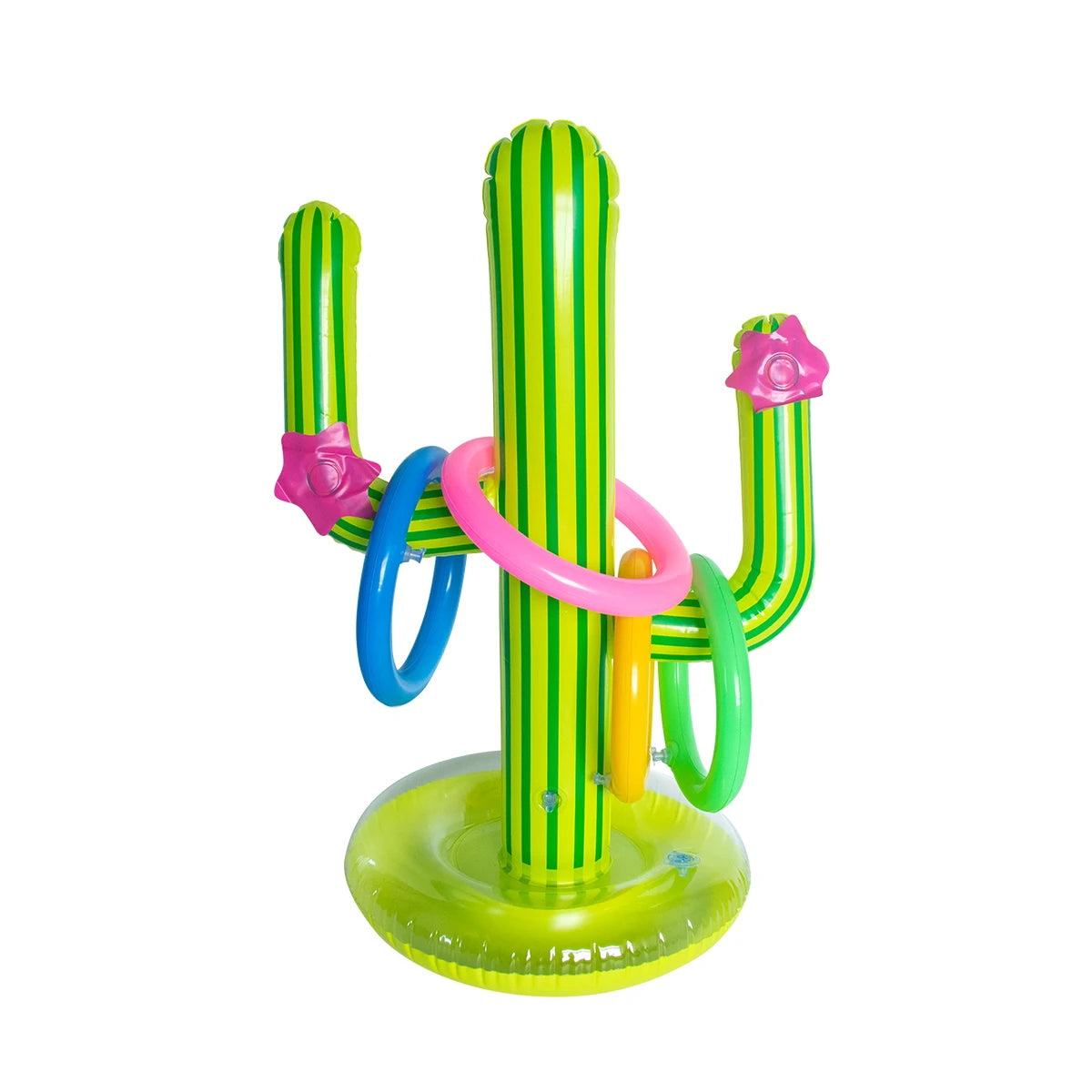 Cactus Splash Toss – Inflatable Pool Ring Game