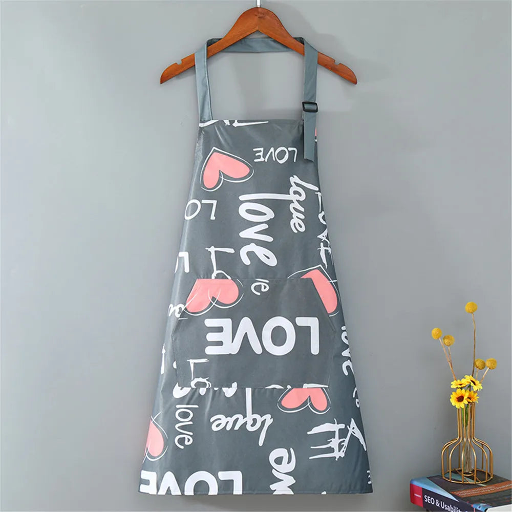 BlossomGuard Apron – Floral Shield for Everyday Chefs