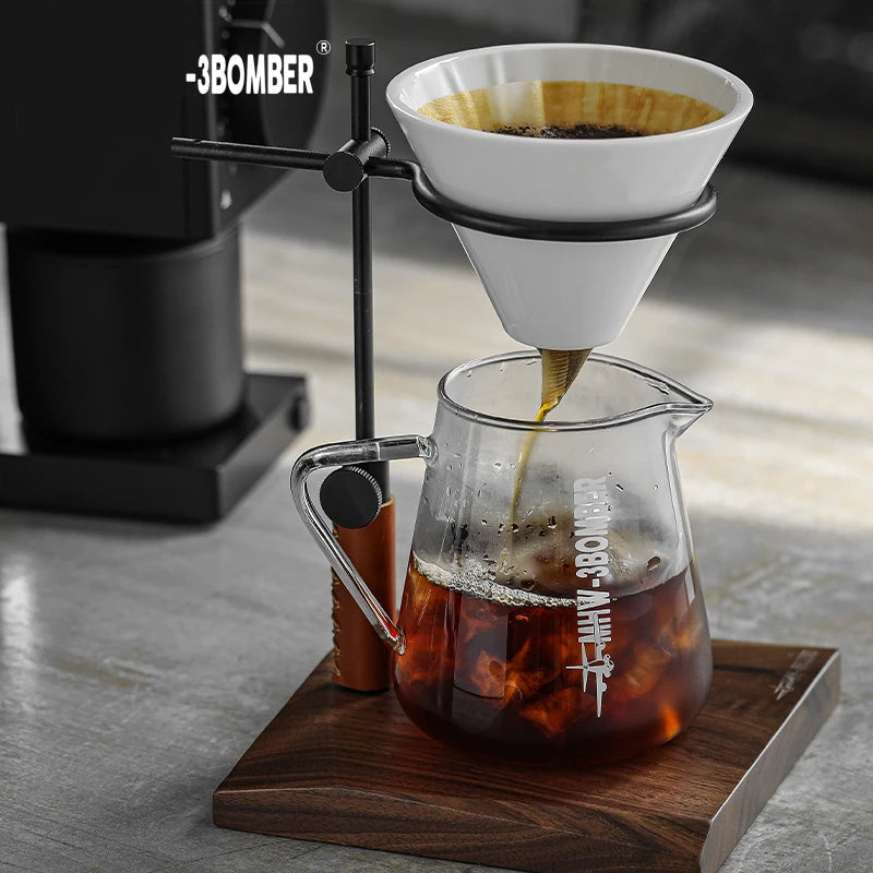 Clarity Craft – 500ml Borosilicate Glass Coffee Server