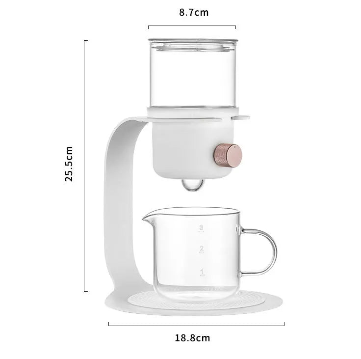 ClearBrew – Elegant Glass Tea & Coffee Infuser