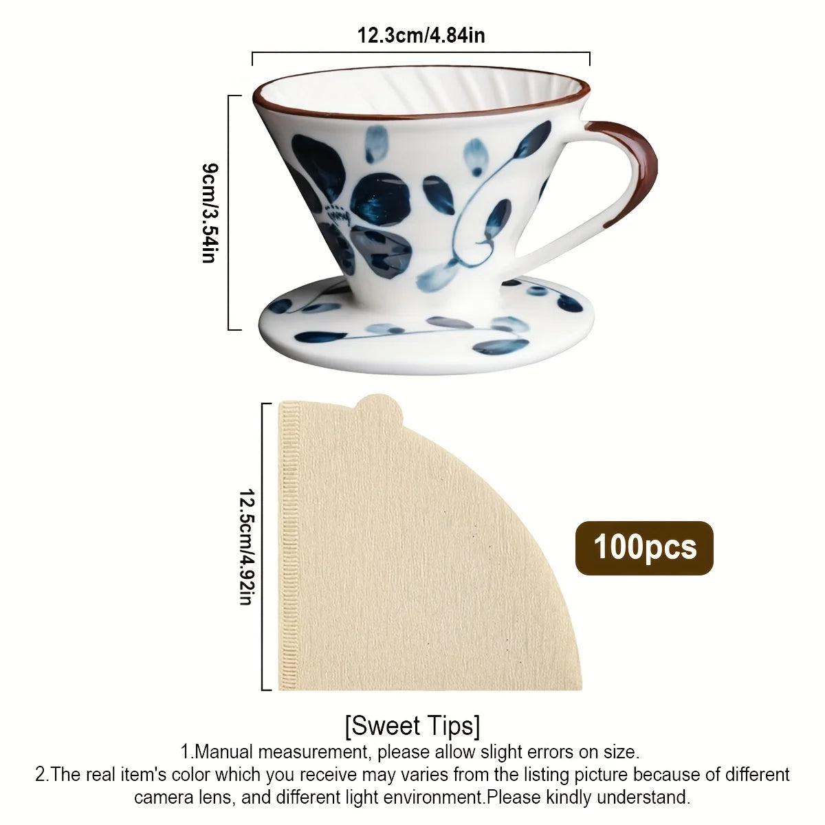 BrewMaster™ Ceramic Pour-Over Coffee Maker Set ☕️✨
