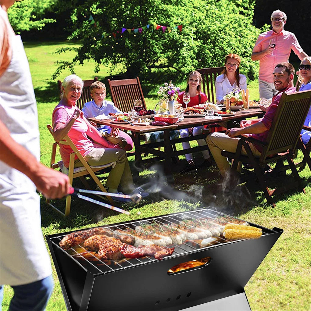 GrillMate Fold — Compact Charcoal BBQ for Outdoor Adventures