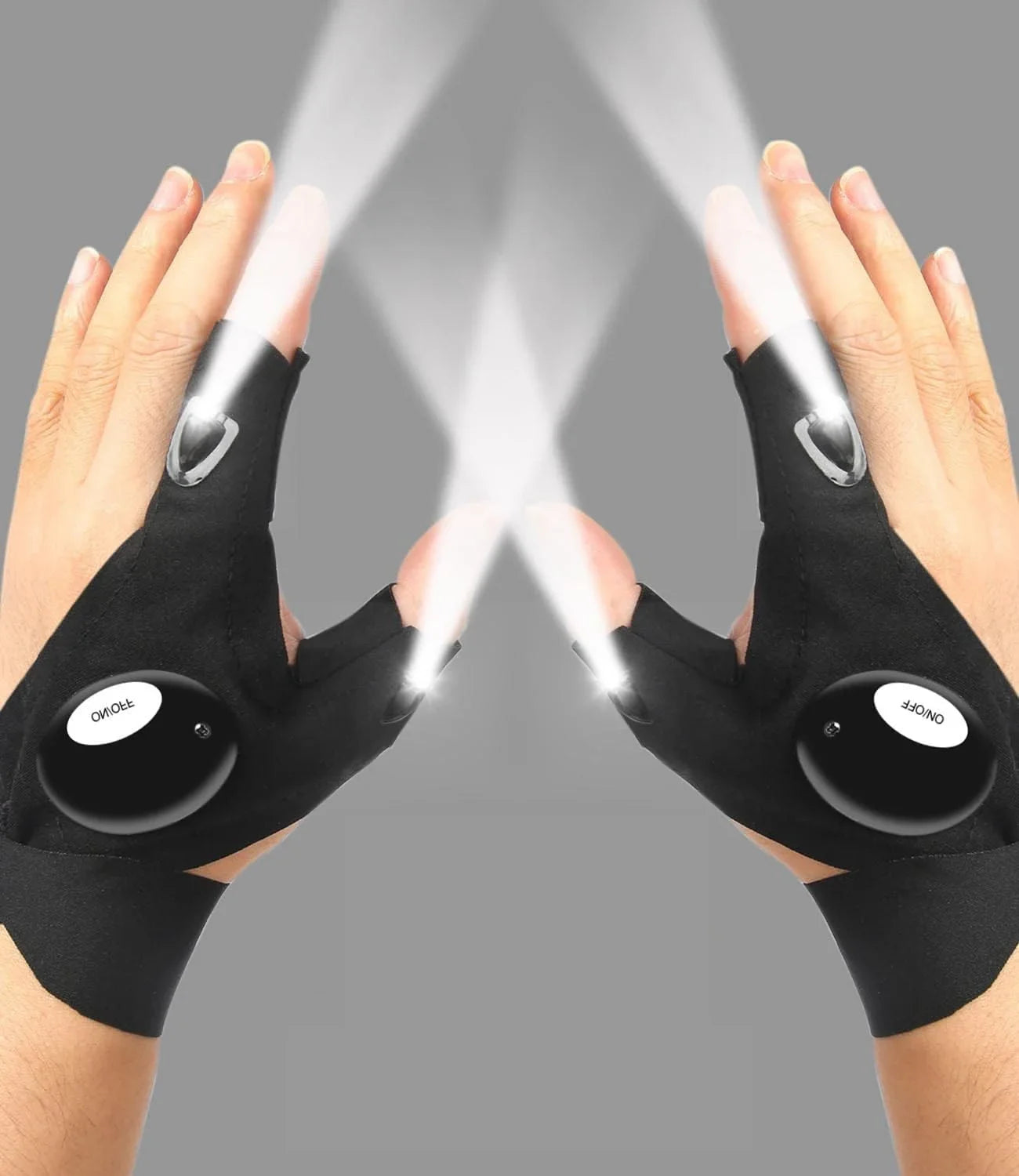 Lumi Grip™ – LED Fingerless Utility Gloves