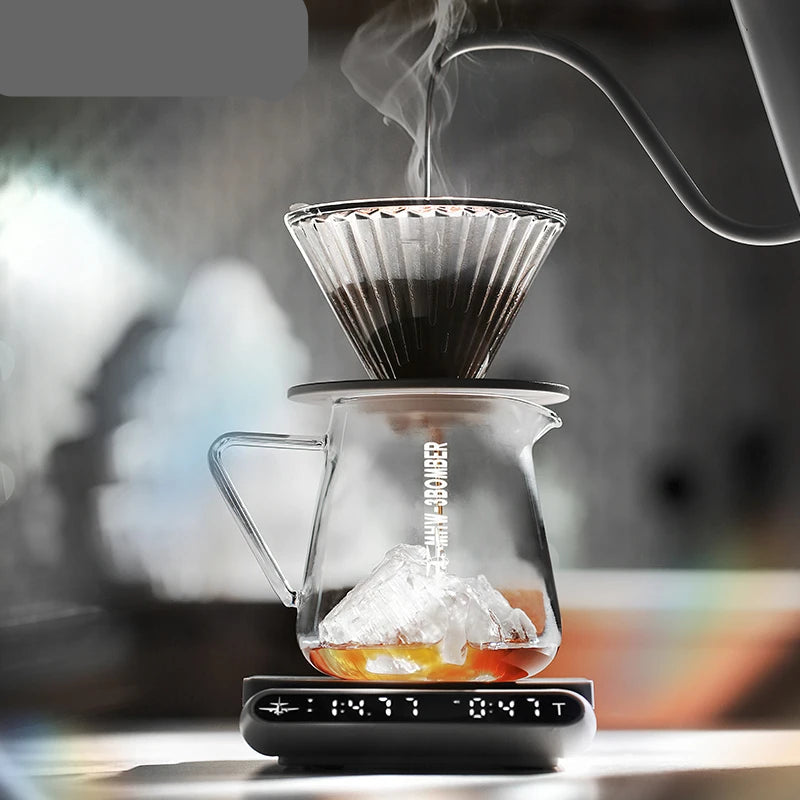 Clarity Craft – 500ml Borosilicate Glass Coffee Server