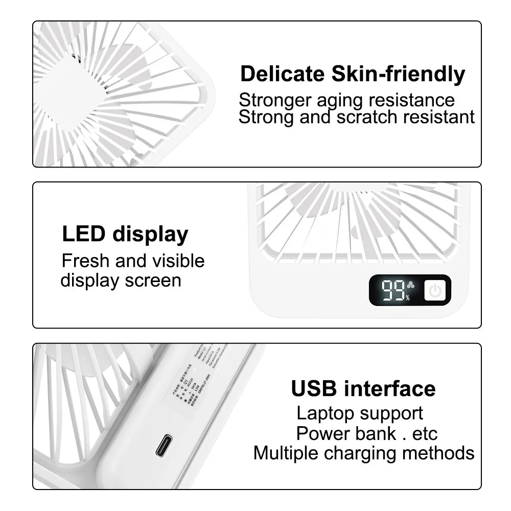 Aero Desk 5X — Silent Power Desktop Fan
