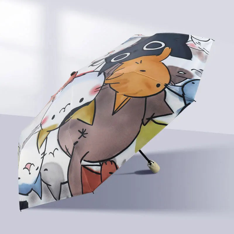 Purrfect Shade — Kids Automatic Cat Claw Umbrella