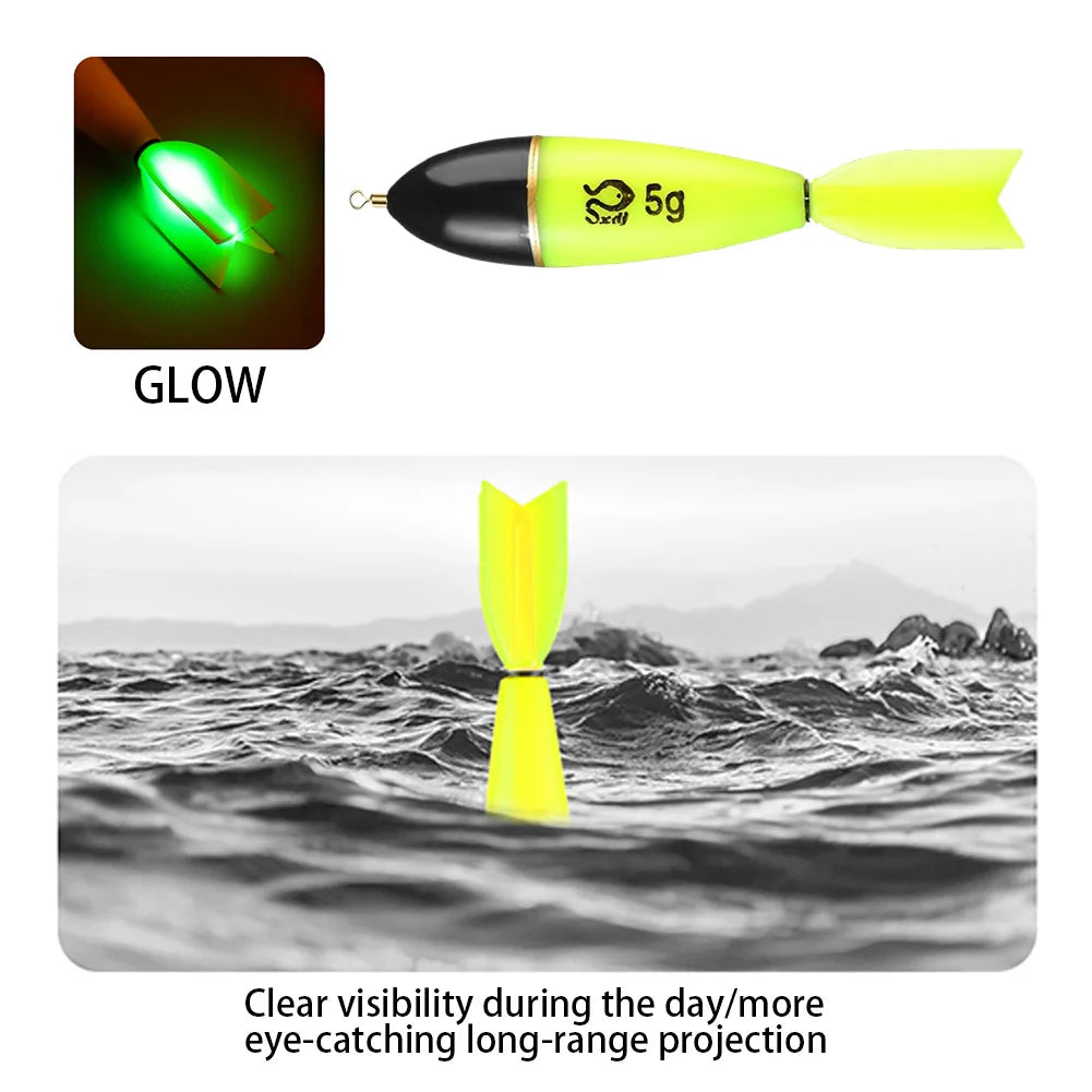 Glow Float™ – Night Fishing Bobbers Set