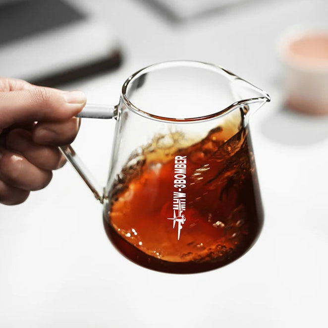 Clarity Craft – 500ml Borosilicate Glass Coffee Server