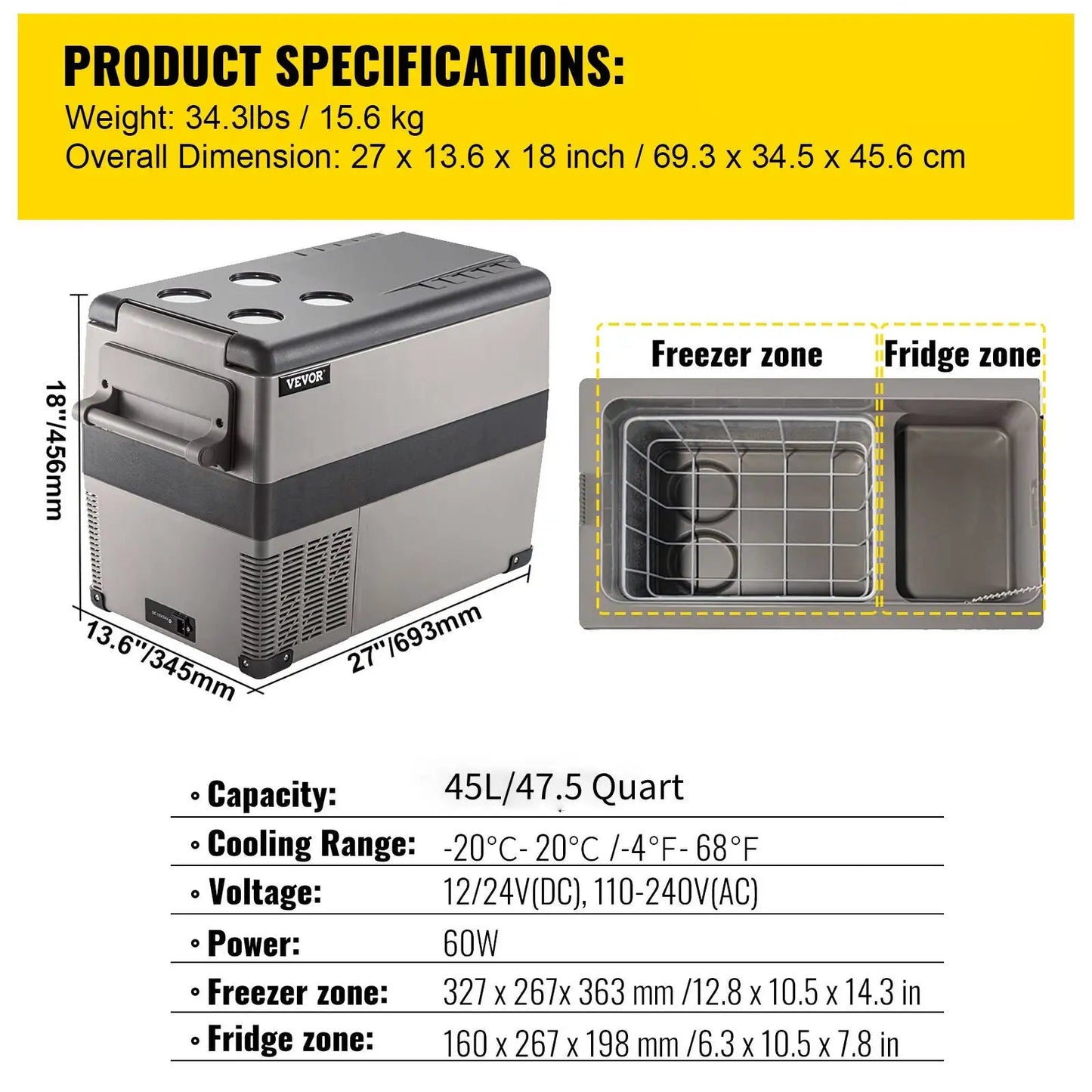 FrostMate Go™ — Portable Travel Fridge & Freezer