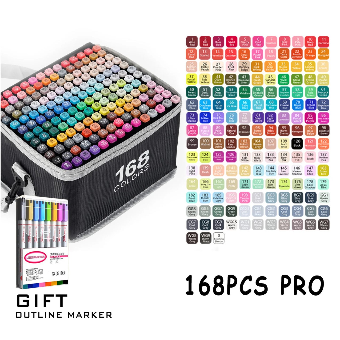 "ChromaTwist™ Dual-Tip Art Marker Set"