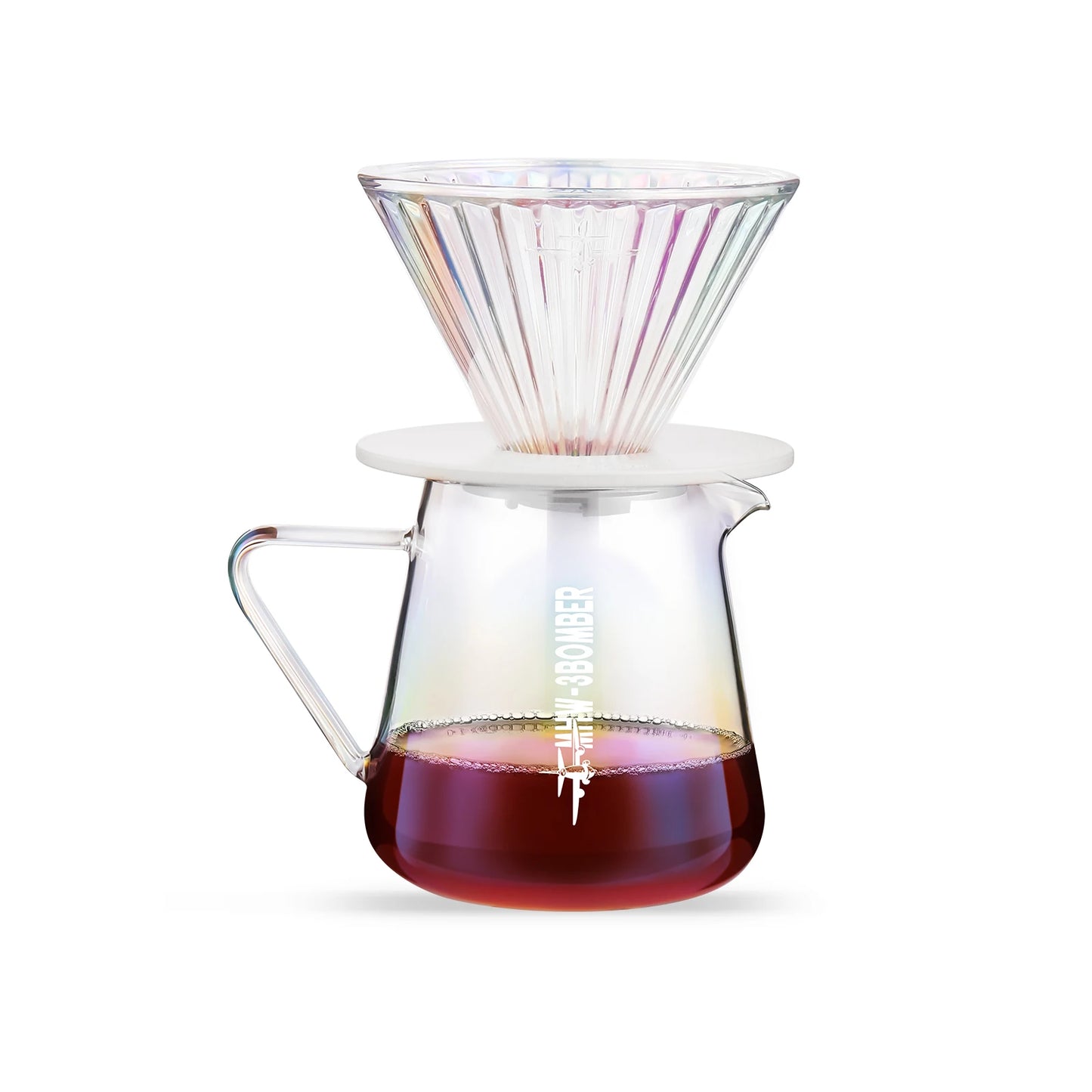 Clarity Craft – 500ml Borosilicate Glass Coffee Server