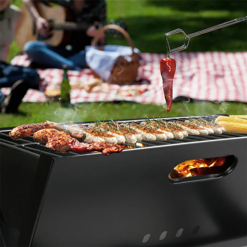 GrillMate Fold — Compact Charcoal BBQ for Outdoor Adventures