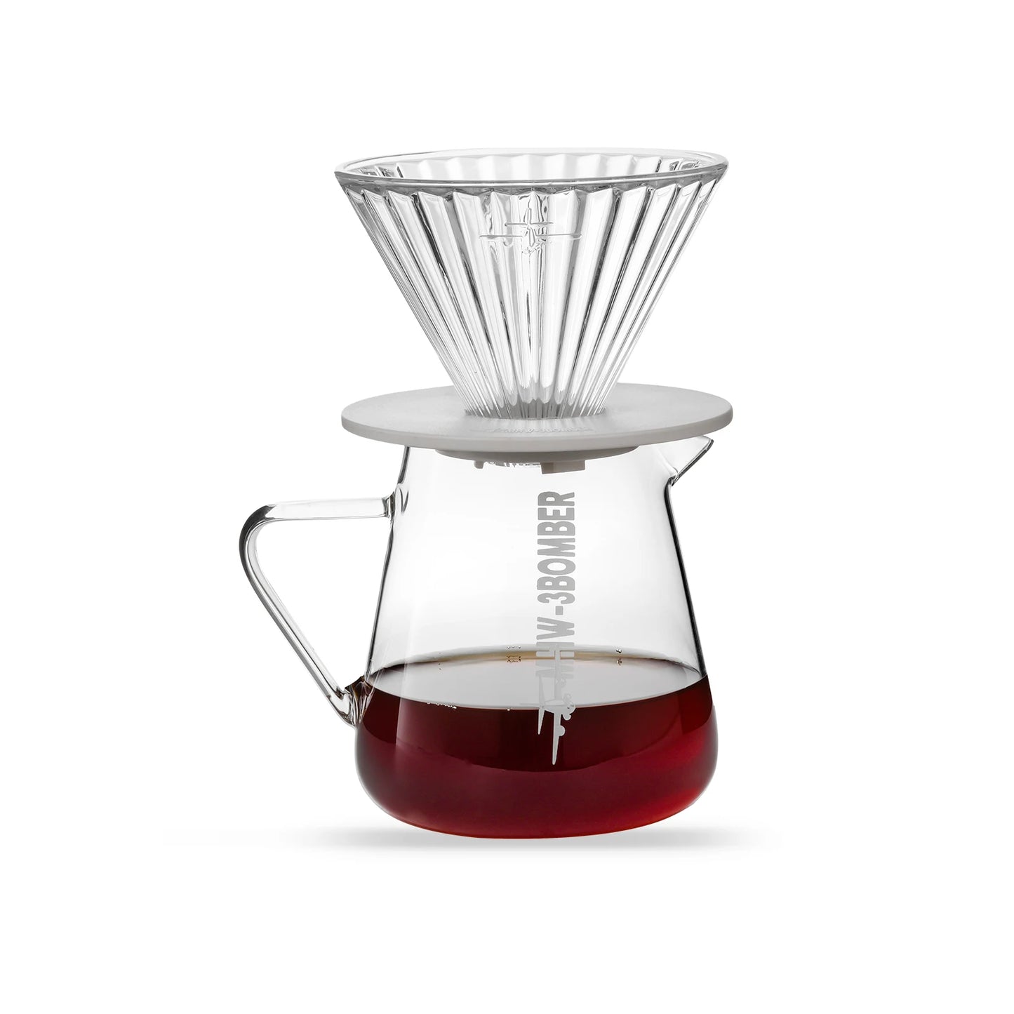 Clarity Craft – 500ml Borosilicate Glass Coffee Server