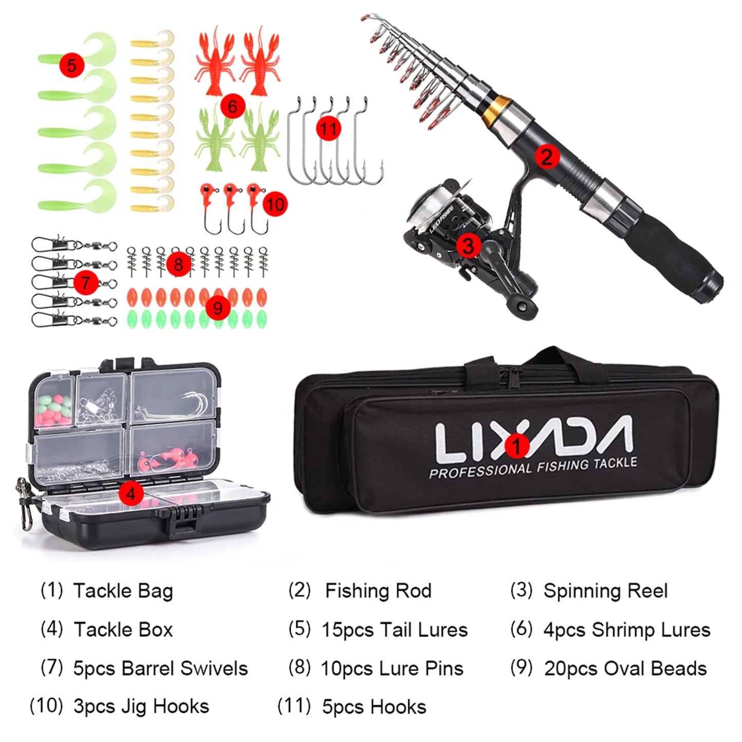 Aqua Pro Duo™ Telescopic Fishing Kit