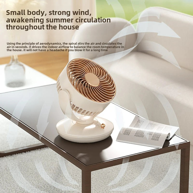 Silent Flex — 6" Portable USB Desk Fan