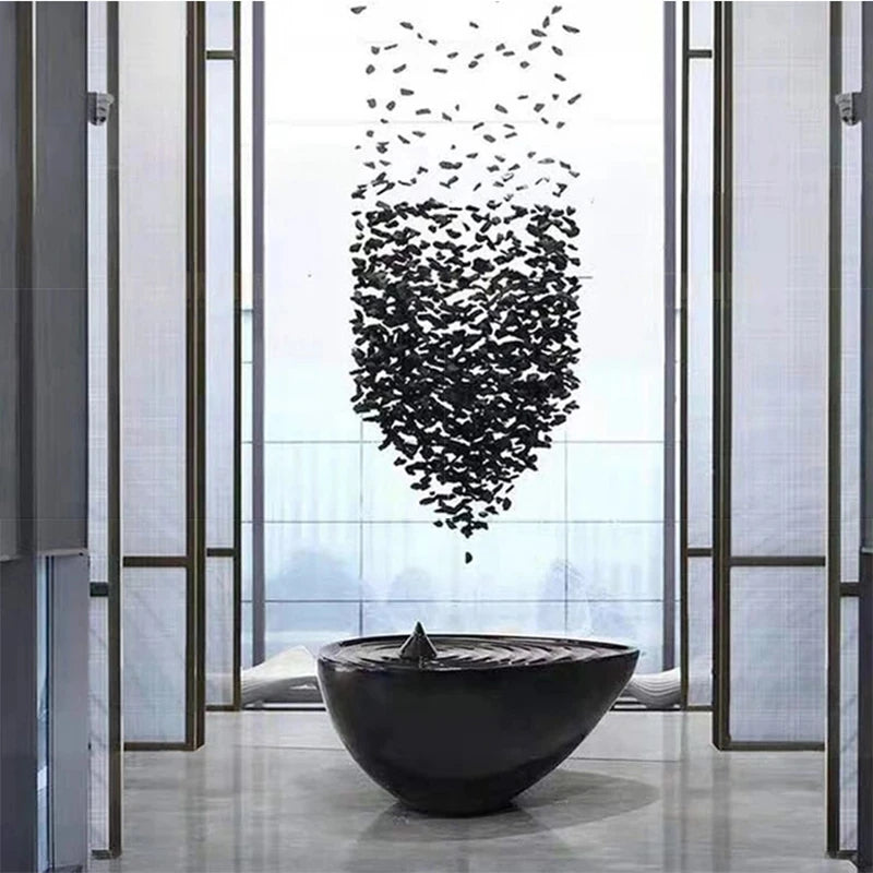 π LumiStone β Modern Crystal LED Chandelier