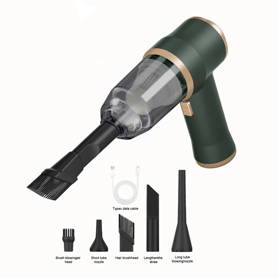 🧹 DustDart™ – Mini Wireless Vacuum Cleaner