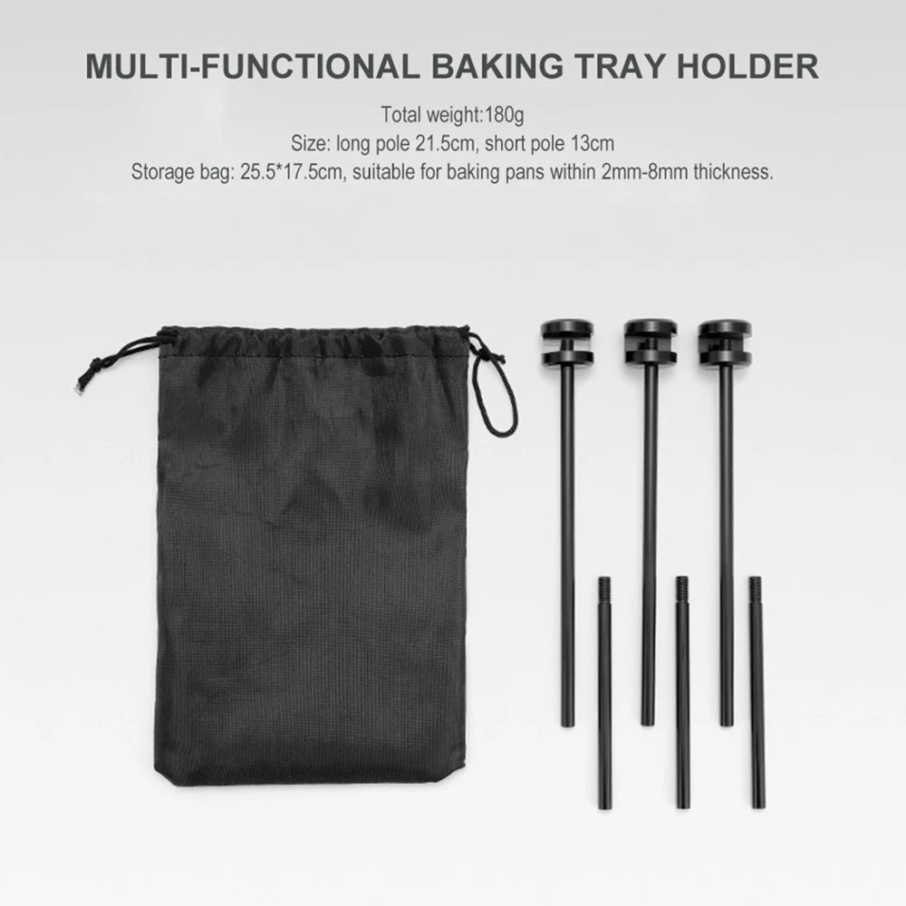 TriCamp Pro – Adjustable Outdoor Cooking Tripod Set