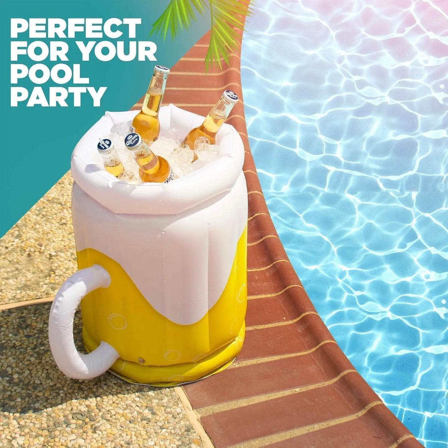 🌟 Product Name: ChillWave™ Inflatable Beer Mug Cooler 🍺❄️