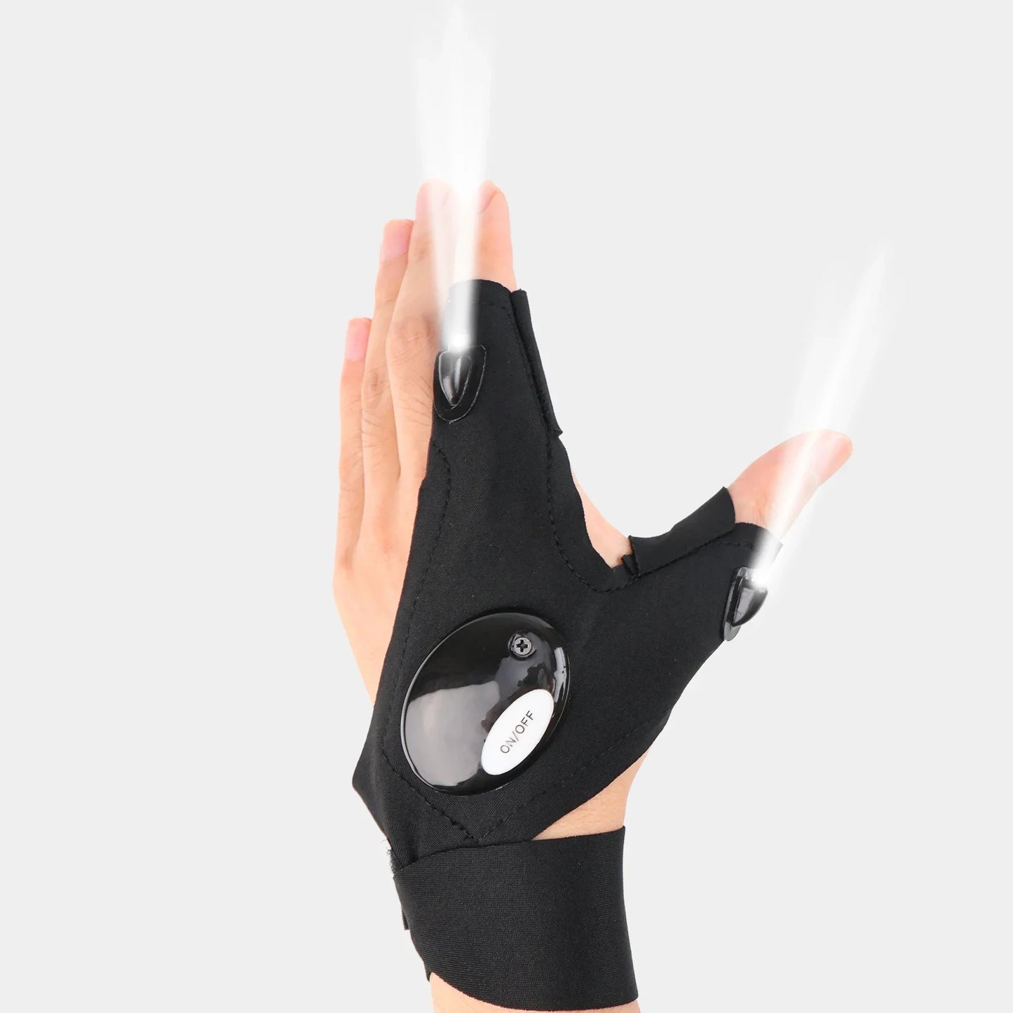 Lumi Grip™ – LED Fingerless Utility Gloves