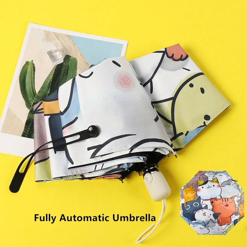 Purrfect Shade — Kids Automatic Cat Claw Umbrella