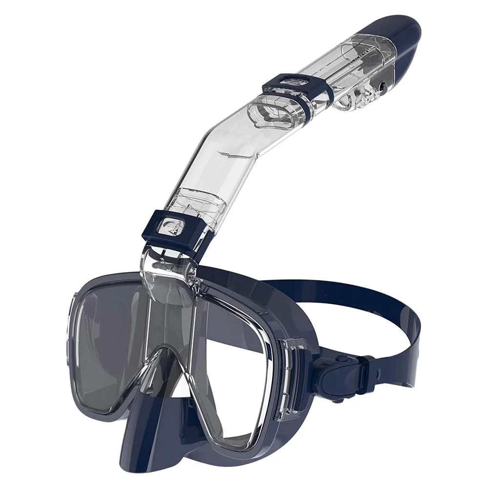 Clear Dive Mini – Anti-Fog Half-Face Snorkel Mask for Kids & Adults