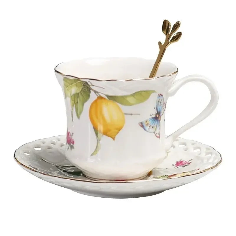 πβ Lemon Luxe Porcelain Set