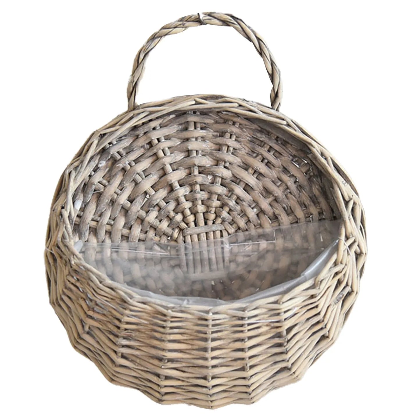 "BloomNest™ – Handwoven Hanging Flower Basket"