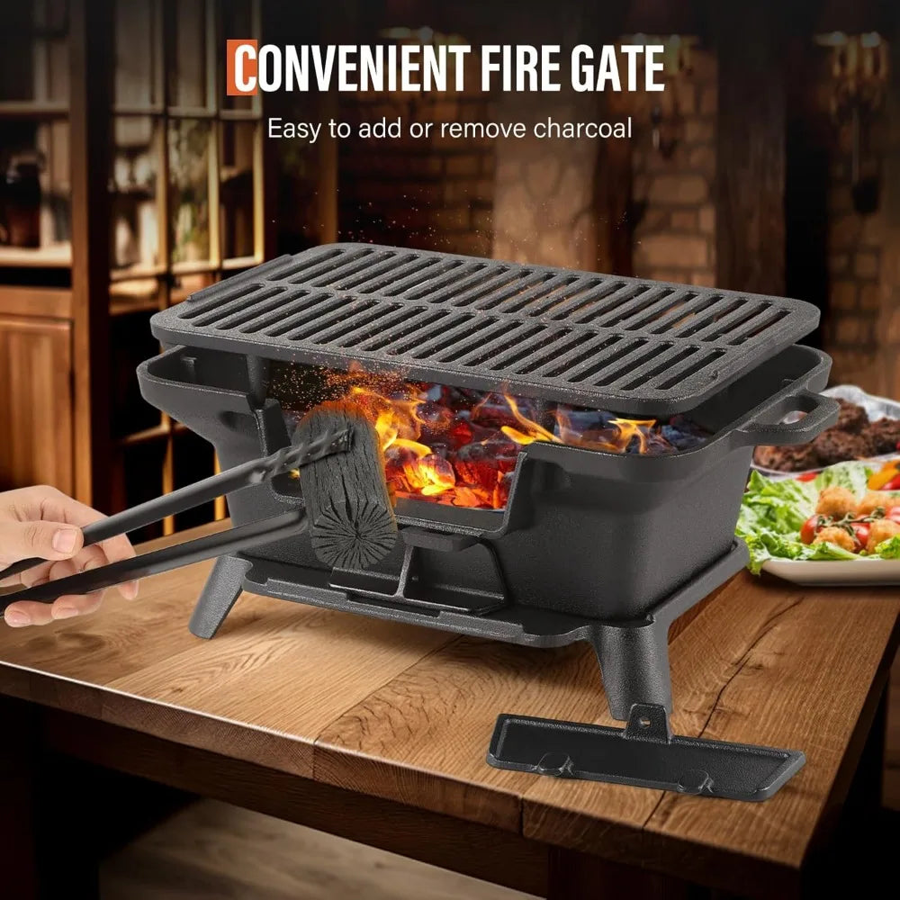 🔥 FireNest Portable Hibachi Grill