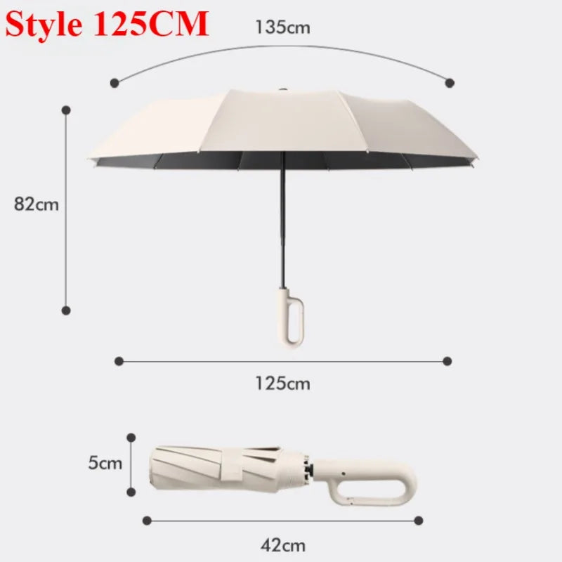 Shadow Bloom – Luxe Auto Umbrella