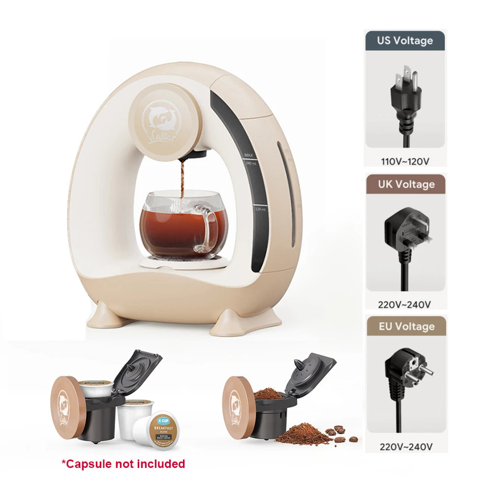 BrewMate MINI – 2-in-1 Personal Coffee & Tea Maker