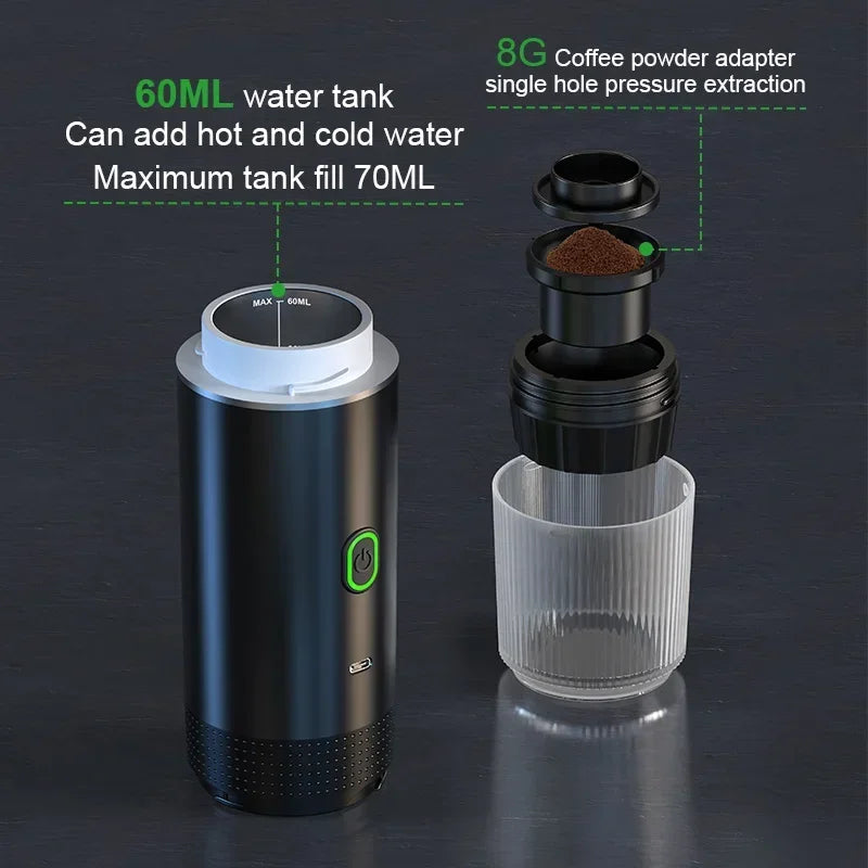 Brew Nomad – 3-in-1 Portable Espresso Maker