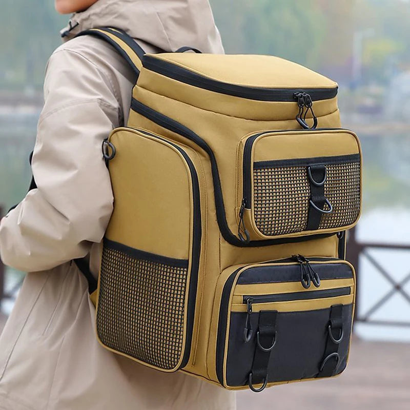 Fish Pro™ 50L Tactical Fishing Backpack