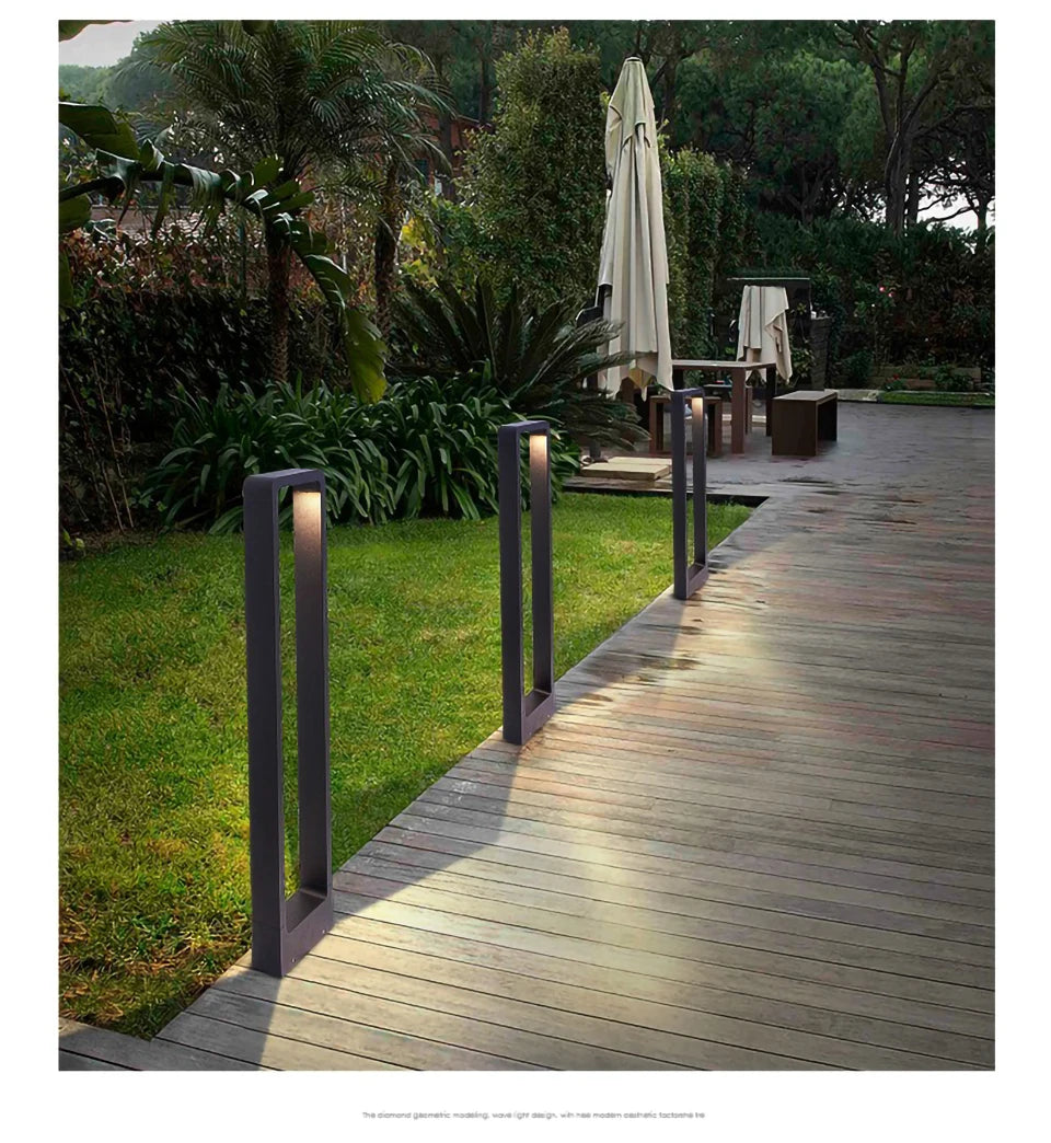 Luma Post 7W Outdoor LED Garden Light — Waterproof IP65, Aluminum Landscape Lamp