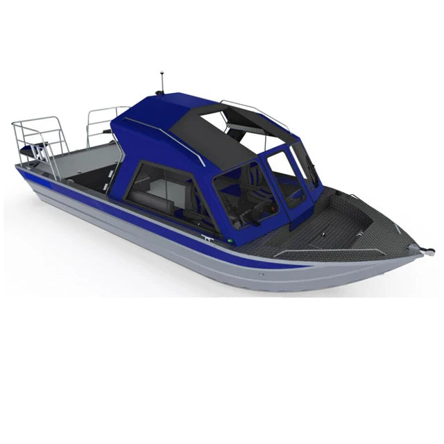 🚤✨ Kindle Explorer 23 – Classic 2-Person Aluminum Jet Boat