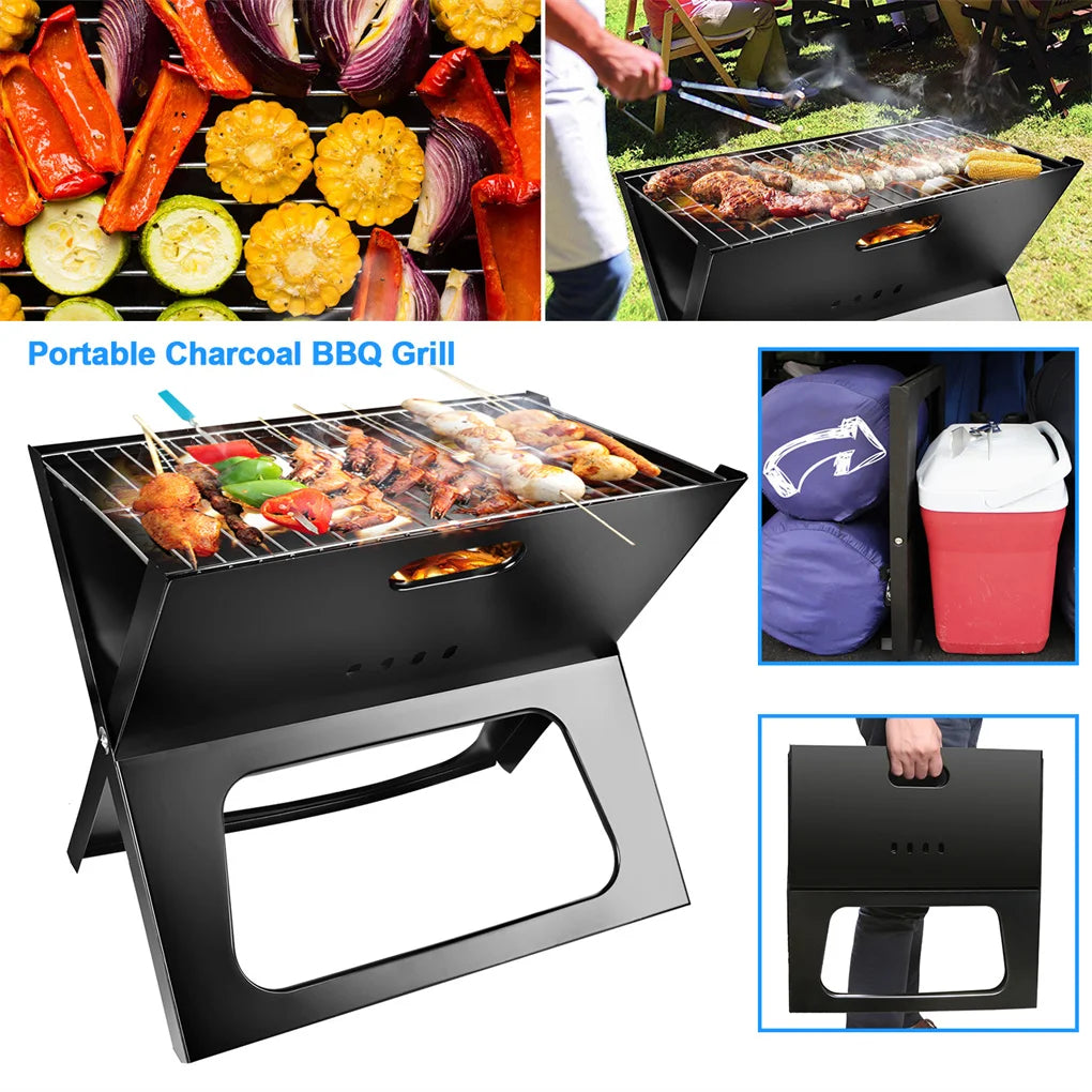 GrillMate Fold — Compact Charcoal BBQ for Outdoor Adventures
