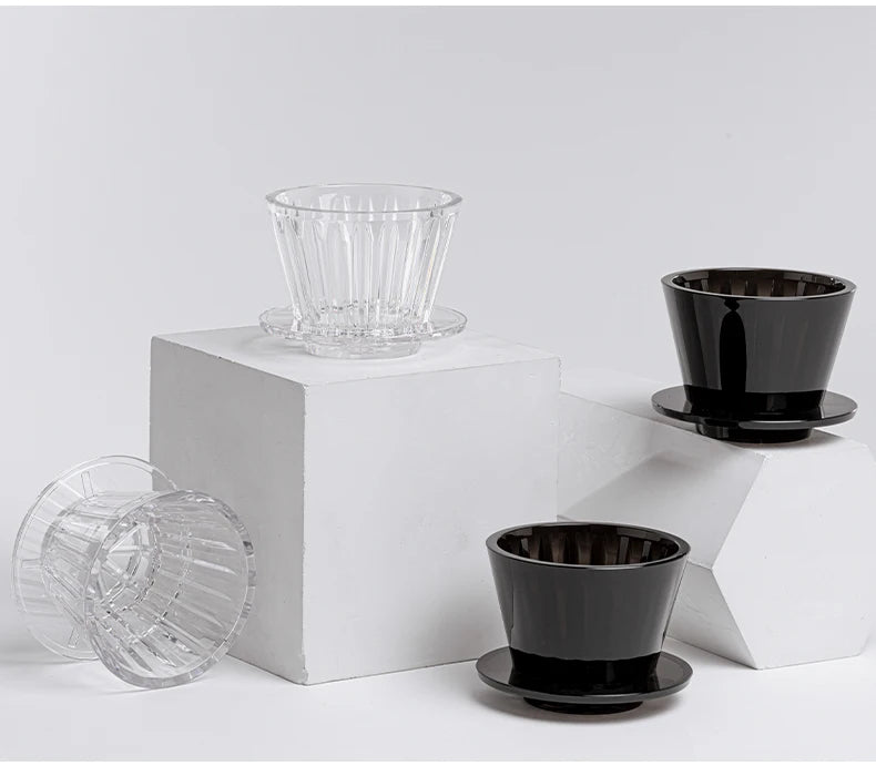 "CrystalBrew B75 – Flat Bloom Dripper"