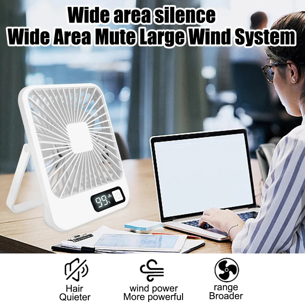 Aero Desk 5X — Silent Power Desktop Fan