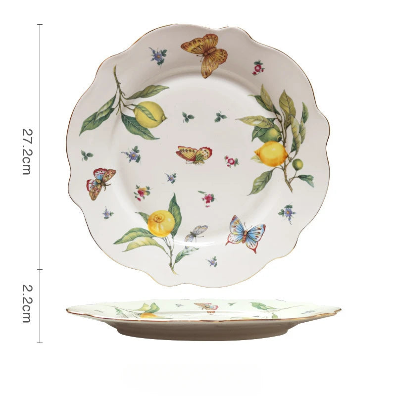 πβ Lemon Luxe Porcelain Set