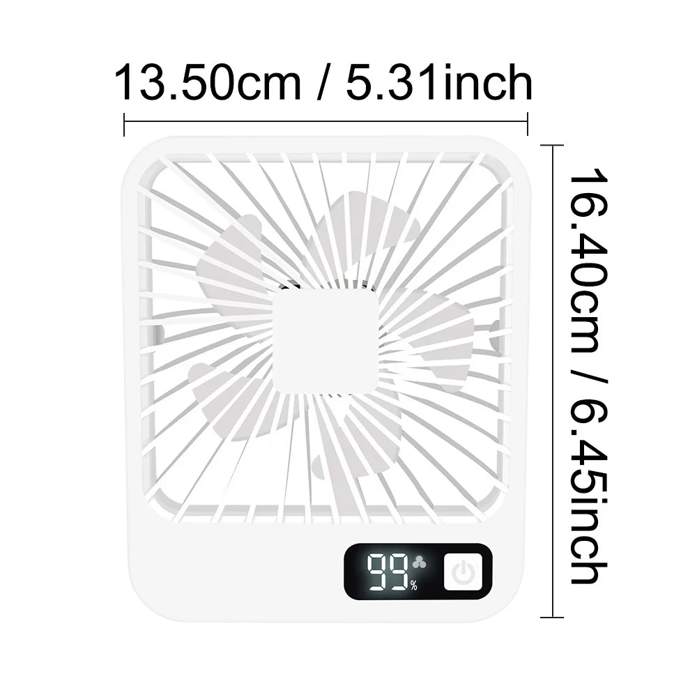 Aero Desk 5X — Silent Power Desktop Fan