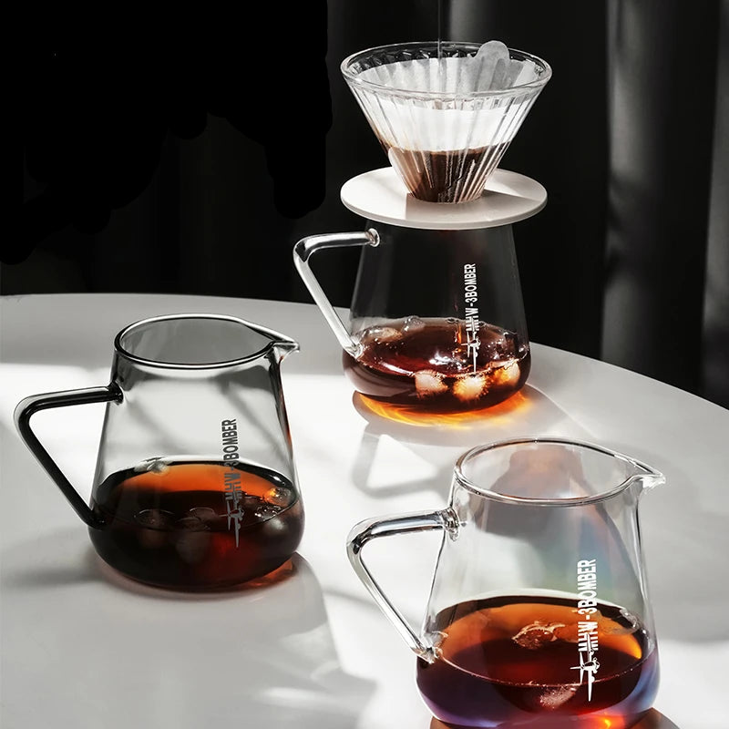 Clarity Craft – 500ml Borosilicate Glass Coffee Server